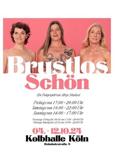 „Brustlos Schön“: Fotoprojekt über Stärke und Schönheit