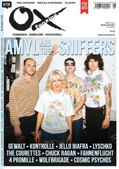 AMYL AND THE SNIFFERS Titelstory im kommenden Ox #176